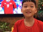Quý tử nhà Bảo Thanh bình luận cực hay về chiến thắng của tuyển Việt Nam tại bán kết AFF Cup 2018