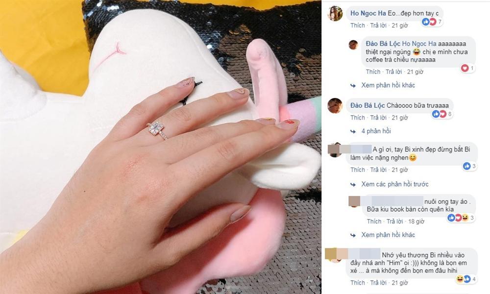 Khoe ảnh đeo nhẫn được người thương tặng, Đào Bá Lộc khiến Hồ Ngọc Hà thốt lên đẹp hơn tay chị!-3