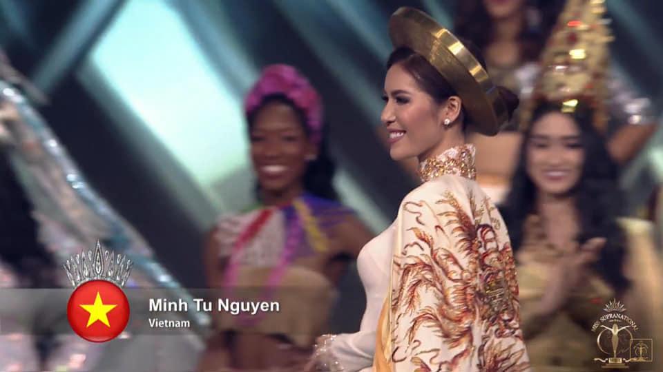 SHOCK: Minh Tú trượt top 5, người đẹp Puerto Rico bất ngờ đăng quang Hoa hậu Siêu quốc gia 2018-3