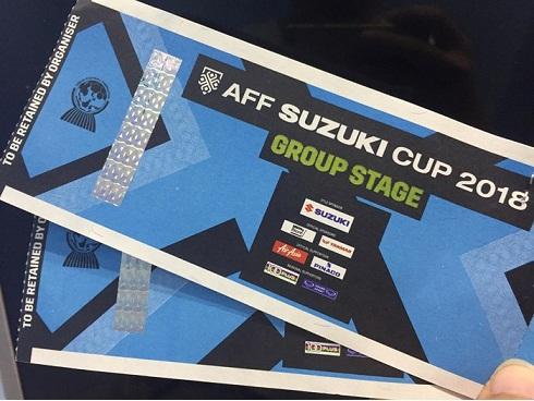 VFF bán online vé chung kết Việt Nam - Malaysia cao nhất 600 nghìn đồng