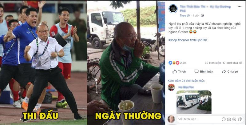 Phát hiện HLV Park Hang-seo chạy xe ôm kiếm thêm thu nhập? Và sự thật...-1