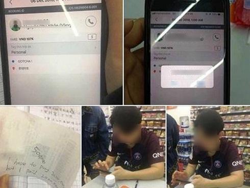 Xôn xao câu chuyện tài xế GrabBike tắt máy khi khách Hàn Quốc đưa nhầm tiền