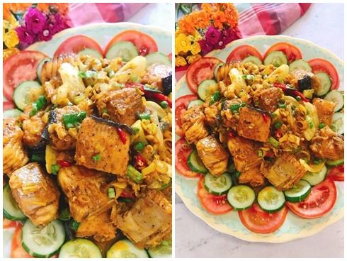 Làm cá đuối xào sả ớt thơm nức mũi hàng xóm