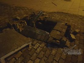 Hà Nội: Nổ trên vỉa hè đường Phạm Hùng, 3 người nhập viện Hà Nội: Nổ trên vỉa hè đường Phạm Hùng, 3 người nhập viện