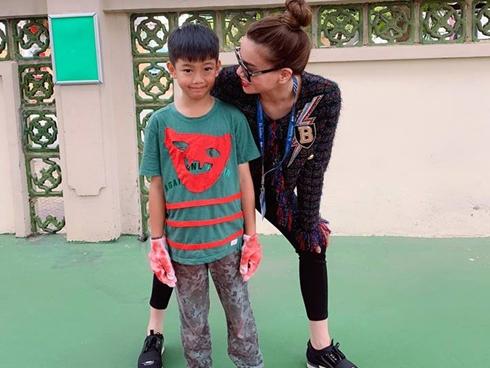 Dù không còn yêu nhưng vì hạnh phúc của con, những cặp sao Việt này vẫn gặp gỡ vui vẻ như chưa hề có cuộc chia ly-8