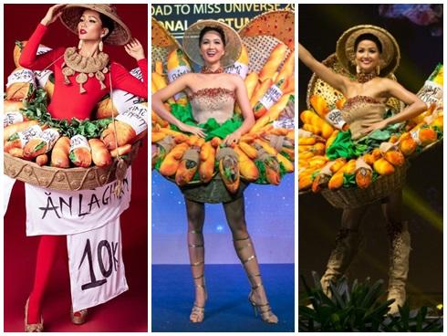 Fan thất vọng trước đầm dạ hội HHen Niê sẽ trình diễn trong đêm bán kết Miss Universe 2018-11