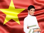 H’Hen Niê đích thị là cổ động viên cuồng nhiệt của Đội tuyển Việt Nam