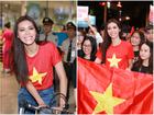 Minh Tú khiến sân bay Tân Sơn Nhất đông vui như trẩy hội khi trở về từ Miss Supranational 2018