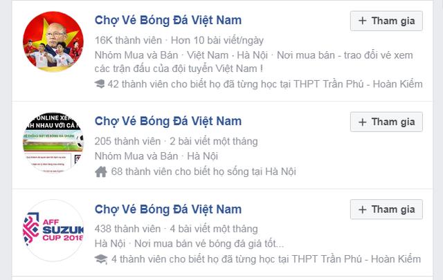 Chợ vé online trận chung kết Việt Nam - Malaysia sôi nổi, ngoài tầm kiểm soát-2