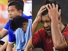 Hình ảnh không lên sóng nhưng hot nhất sau trận đối đầu Malaysia: Đức Chinh bật khóc rời sân khi thay người