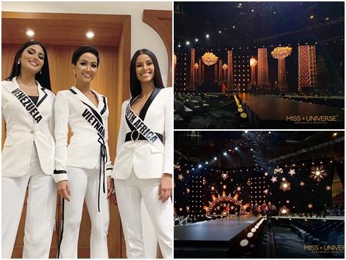 Đột nhập sân khấu 'độc dị' đang chờ đợi H'Hen Niê trình diễn bán kết Miss Universe 2018 tối nay