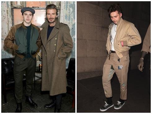 Gu thời trang 'ông chú' của con trai David Beckham