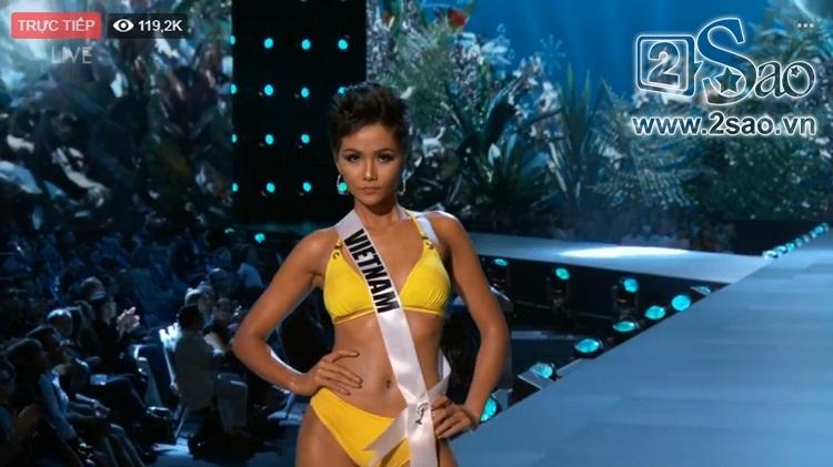 HHen Niê trình diễn bikini gợi cảm, tung váy dạ hội xuất quỷ nhập thần đêm bán kết Miss Universe 2018-14