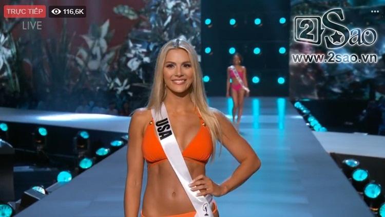 HHen Niê trình diễn bikini gợi cảm, tỏa sáng không kém Venezuela đêm bán kết Miss Universe 2018-4