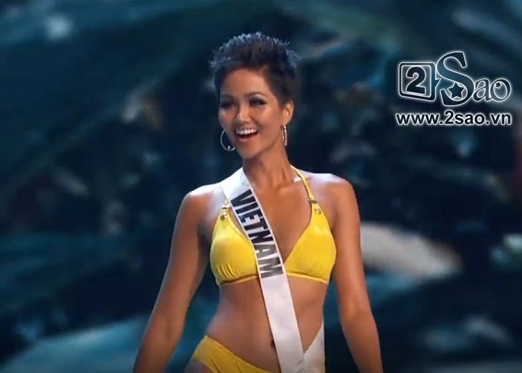 HHen Niê trình diễn bikini gợi cảm, tung váy dạ hội xuất quỷ nhập thần đêm bán kết Miss Universe 2018-13