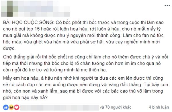 Người bị nghi hãm hại Minh Tú dạy đời cách bốc phốt: Phải làm cho nó rớt luôn hoa hậu, á hậu-1