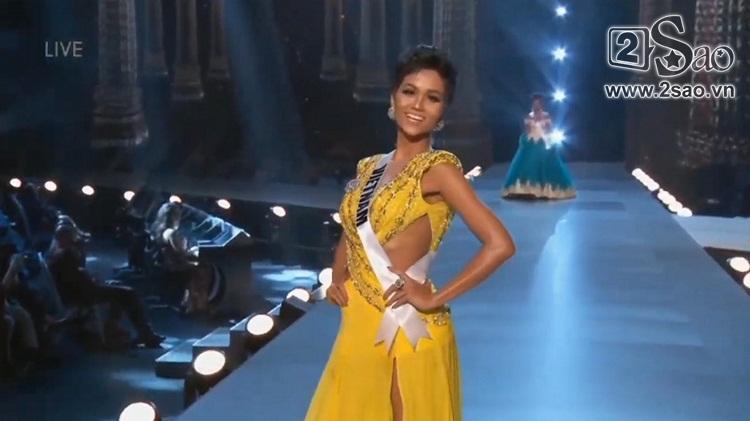 HHen Niê trình diễn bikini gợi cảm, tung váy dạ hội xuất quỷ nhập thần đêm bán kết Miss Universe 2018-2