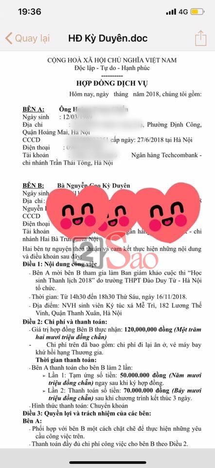 Hoa hậu Kỳ Duyên lộ mức thù lao cực khủng khi tố bầu show bùng tiền cát xê-5