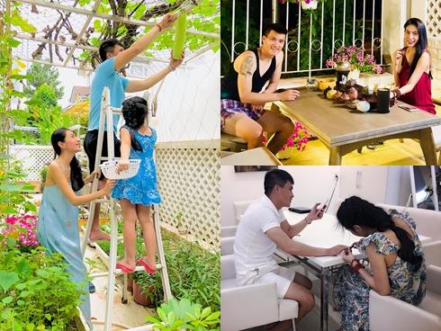 Coi thị phi showbiz nhẹ như cõi tạm, Thủy Tiên - Công Vinh vui thú với cuộc sống chay thiền tối giản