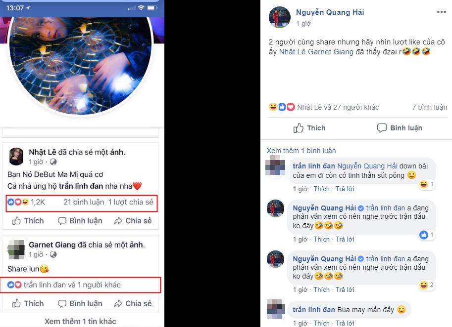 Đang chuẩn bị cho chung kết AFF Cup, Quang Hải cũng giật mình thon thót trước lượt like một bài viết của bạn gái-1