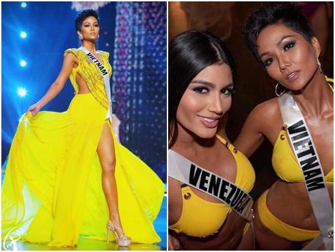 HHen Niê lọt vào mắt xanh của một loạt cựu Hoa hậu Hoàn vũ trước thềm chung kết Miss Universe 2018-12
