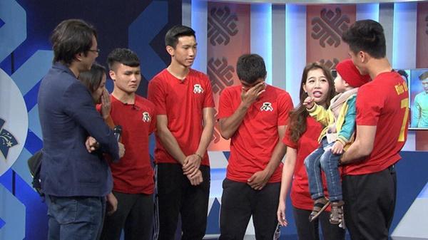 Quang Hải rưng rưng, Đức Chinh liên tục lau nước mắt trong chương trình Điều ước thứ 7-1