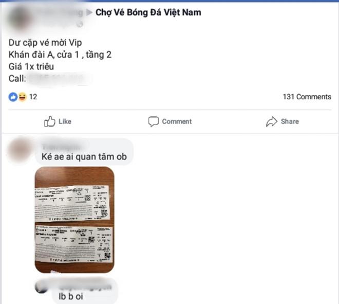 Giá vé trận chung kết vẫn chưa hạ nhiệt, 18 triệu đồng cho đôi vé VIP-1