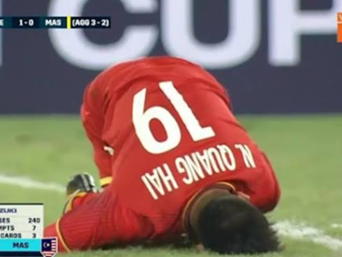 Con trai lập công ngay ở phút thứ 6, bố Anh Đức gửi lời chúc mừng tuyển Việt Nam-1