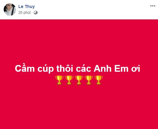 Dàn sao Việt gào nổ mạng xã hội, tưng bừng đi bão ăn mừng tuyển Việt Nam vô địch AFF Cup 2018-13