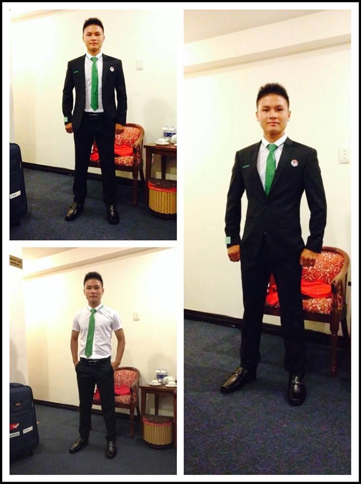 Quang Hải và thời trang đồ đôi giản dị cùng bạn gái hot girl-6