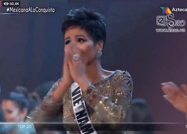 Khoảnh khắc đánh dấu lịch sử của nhan sắc Việt khi HHen Niê được xướng tên-1