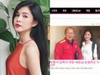 Báo Hàn Quốc truy lùng danh tính nữ diễn viên chụp ảnh cùng HLV Park Hang Seo