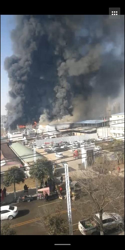 Cháy nhà máy ở Trung Quốc, 11 người bị thiệt mạng-1