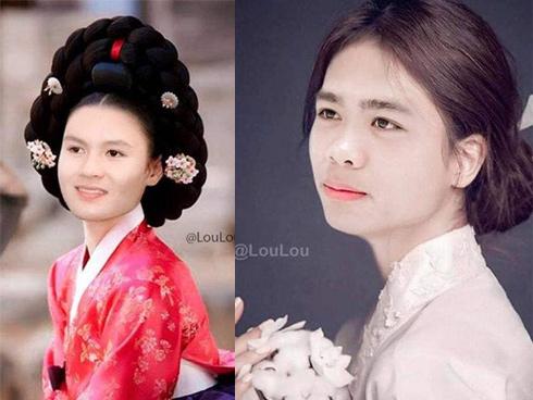 Công Phượng khiến fangirl lên cơn đau tim khi khoe kiểu tóc xoăn đáng yêu lại bonus thêm bờ môi màu cam quyến rũ-7