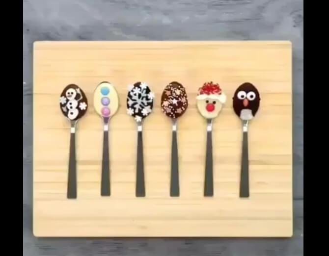 Clip: Khéo tay hô biến muỗng thành cây kẹo đậm chất Noel-1