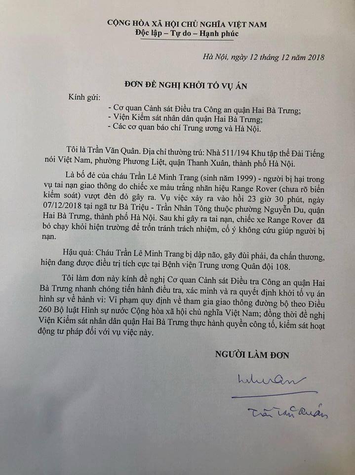 Nóng: Đã bắt được lái xe Range Rover đâm nữ sinh ở Bà Triệu-2