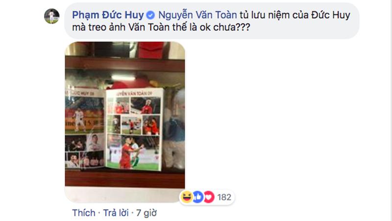 Thấy Văn Toàn giận dỗi, Đức Huy dỗ dành, khoe bằng chứng thể hiện tình cảm bên chặt thế này đây-5