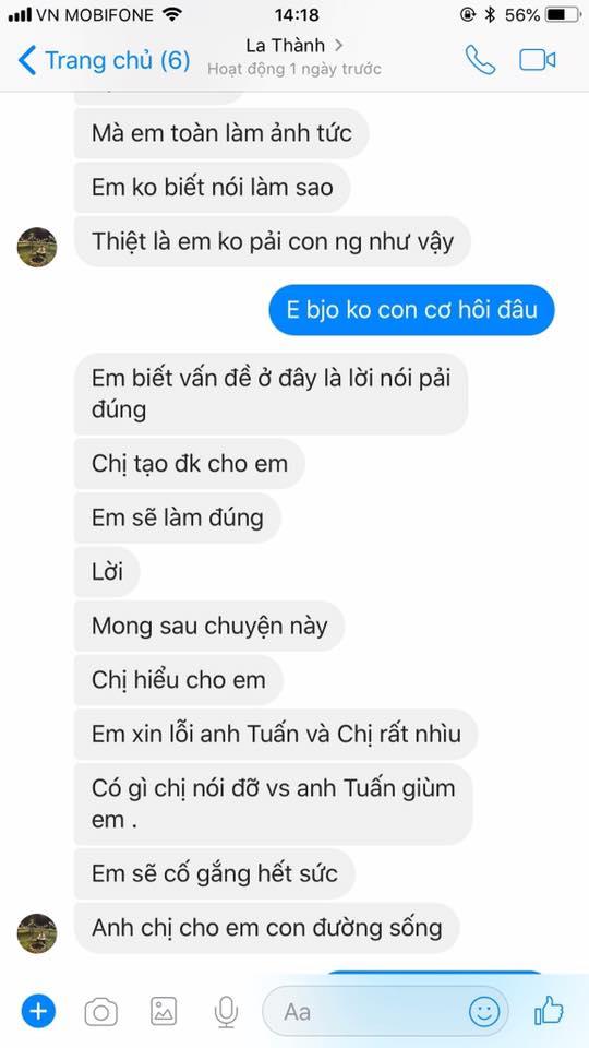 HOT: Rò rỉ tin nhắn La Thành tiếp tục vướng phải nợ nần, cầu xin chủ nợ một con đường sống?-2