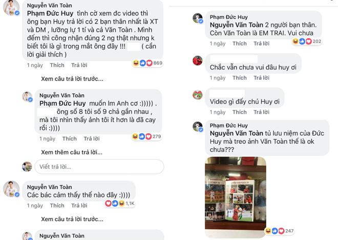 Loạt ảnh chứng minh Văn Toàn - Đức Huy là đôi bạn thân lầy lội-2