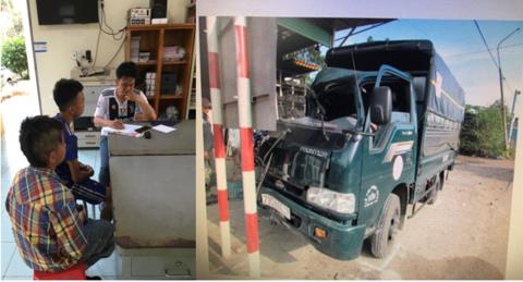 Game thủ 13 tuổi trộm xe tải lái chạy trốn gây tai nạn-1