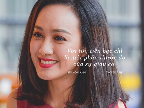 BTV Hoài Anh: 'Đúng, tôi là một biên tập viên giàu có'