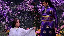 Được yêu cầu trổ tài võ nghệ, Hòa Minzy lại 'quẩy' điệu múa quạt khiến Trấn Thành phát hoảng
