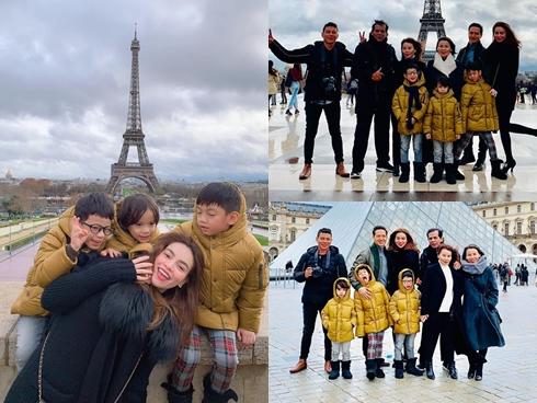 Kim Lý khóa môi Hồ Ngọc Hà tình bể bình chúc Giáng sinh an lành-8