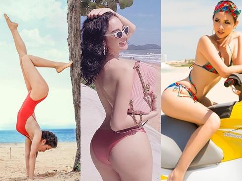 Top 8 mỹ nhân Việt có vòng ba 1m nóng bỏng, xếp đầu là Angela Phương Trinh rồi đến…