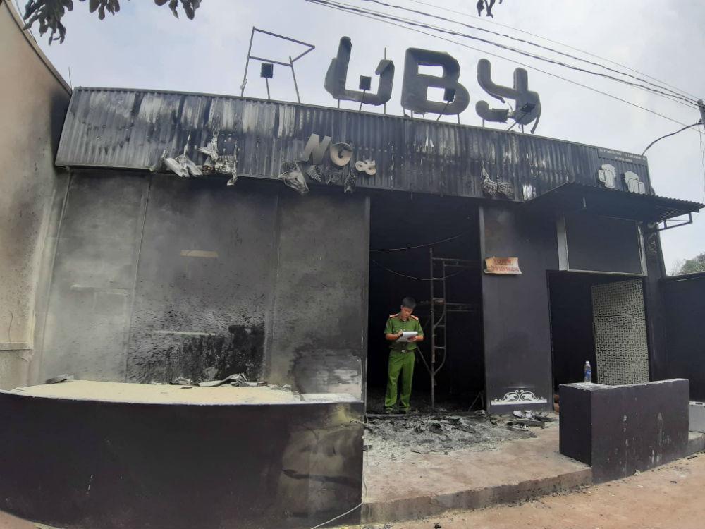 Hiện trường tan hoang vụ cháy nhà hàng, 6 người chết ở Đồng Nai-1