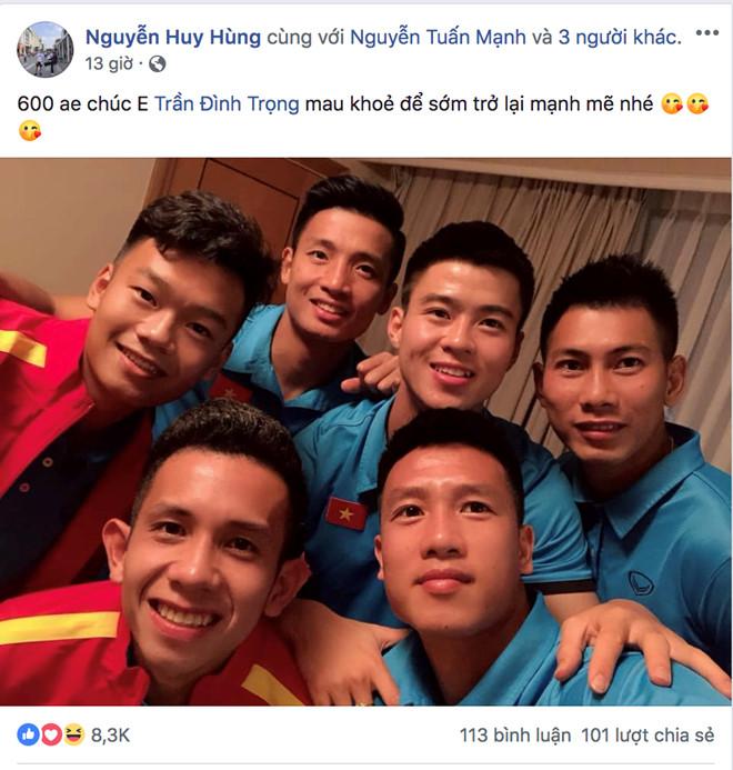 Tuyển thủ Việt Nam gửi lời tạm biệt Trần Đình Trọng trên mạng-4