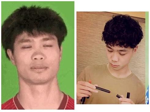 Dân mạng chế ảnh kiểu tóc xoăn mới của Công Phượng