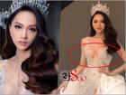 Hương Giang Idol lộ ngực méo mó trong hậu trường chụp ảnh chuẩn bị Miss International Queen 2019