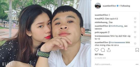 Chia tay người mẫu xinh đẹp, chàng lùn 1m26 - Xuân Tiến công bố hình ảnh bạn gái mới có nhan sắc đẹp tựa hotgirl?-6