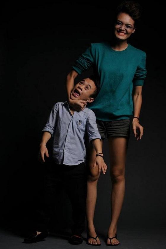 Chia tay người mẫu xinh đẹp, chàng lùn 1m26 - Xuân Tiến công bố hình ảnh bạn gái mới có nhan sắc đẹp tựa hotgirl?-4